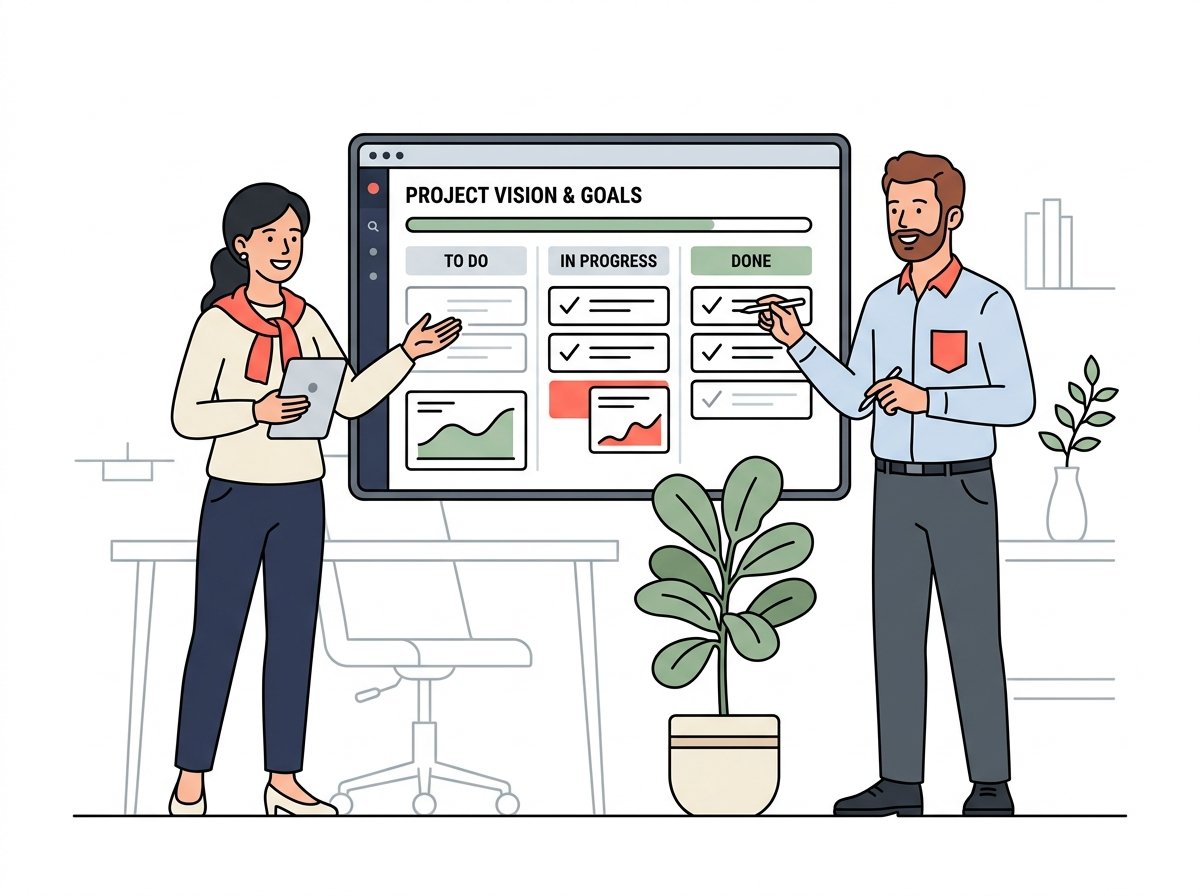 AnyTaskList Mission and Vision Illustration
